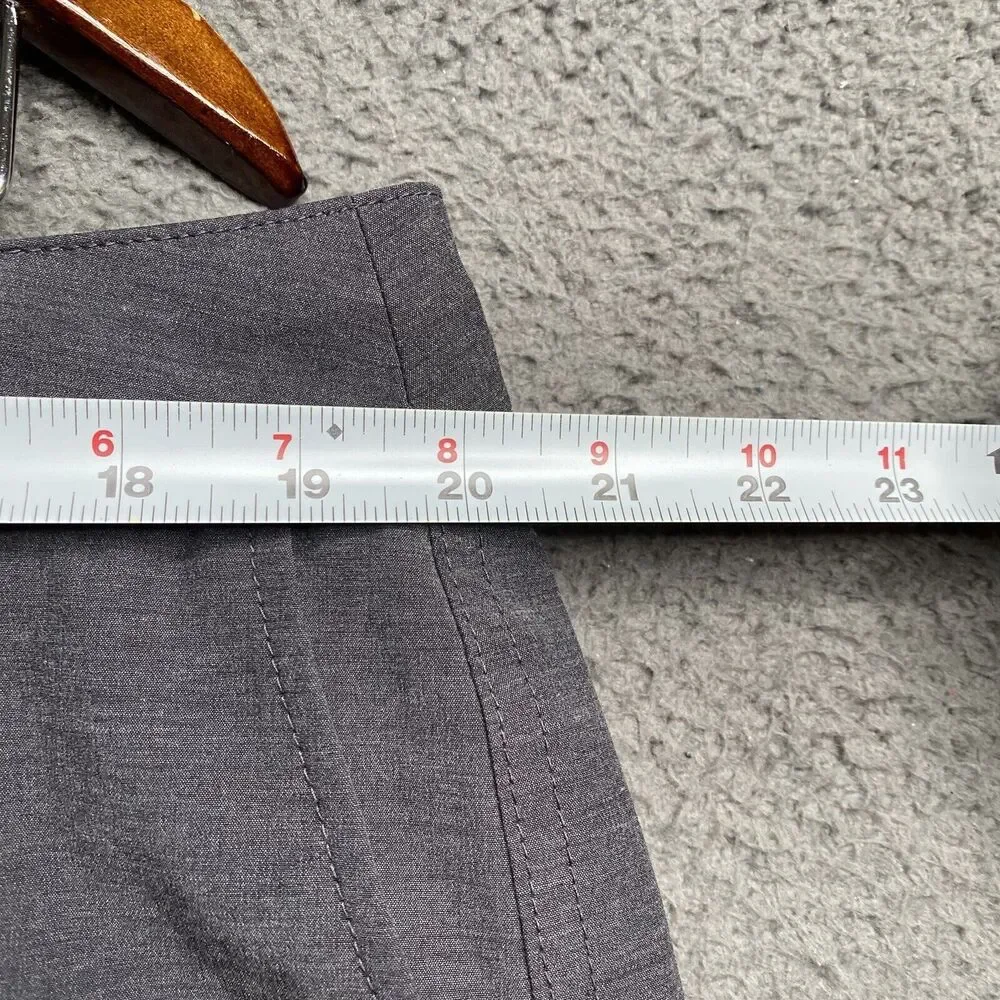 FAHERTY All Day Short Men's Size 38 Gray 9 Inch Inseam Stretch Pockets